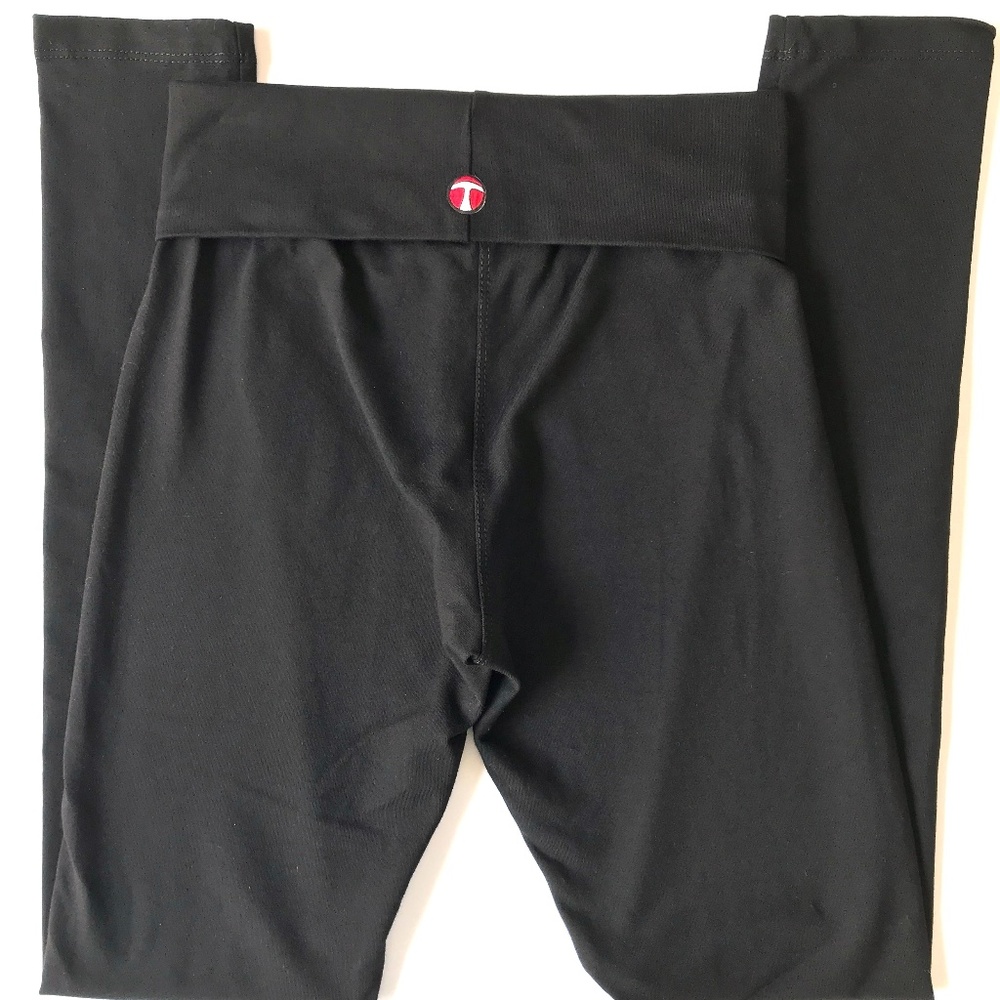 NWOT T-Party Yoga Pants Skinny Ankle Black Size S